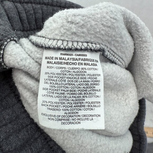 Nike Club Fleece Sweatpants Men L (32x30) Gray Logo Embroiderd Jogger - Picture 3 of 11